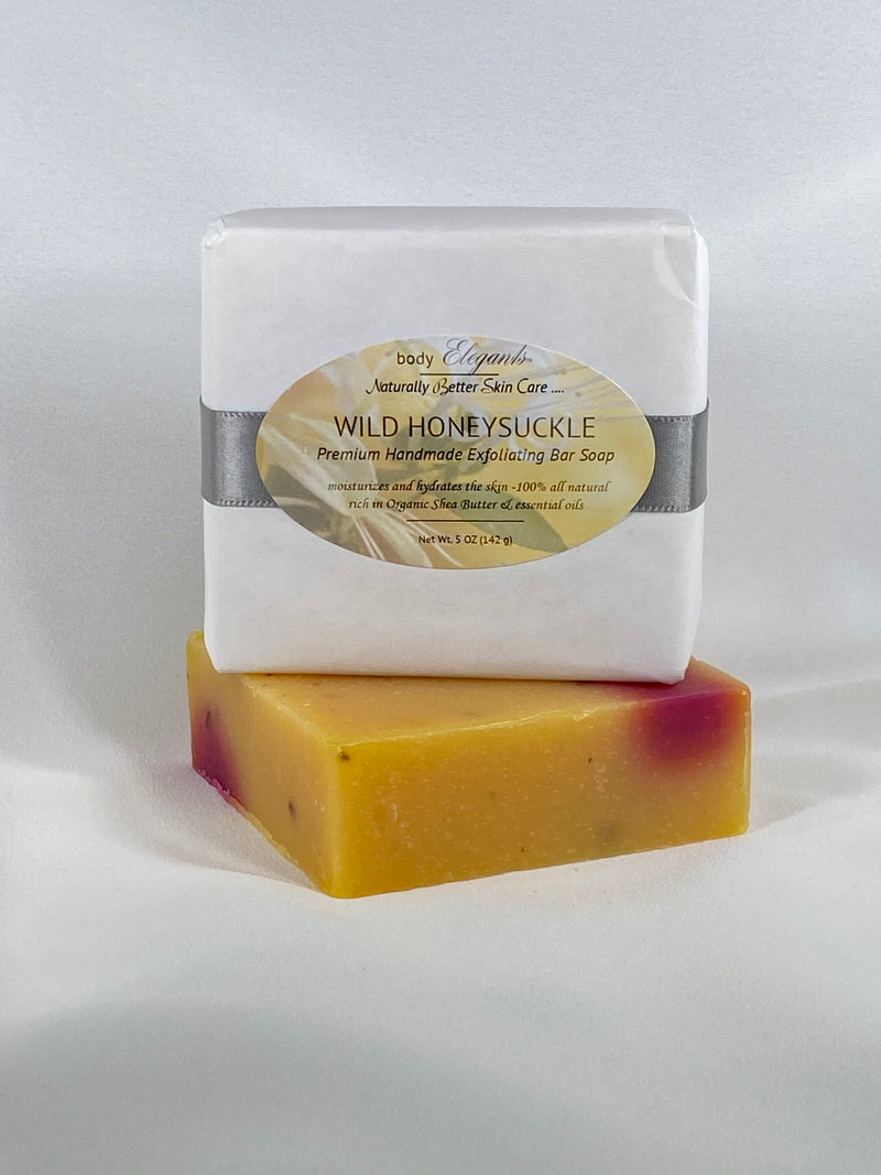 Honeysuckle Premium Handmade Bar Soap, 5 oz