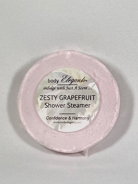 Zesty Grapefruit Spa Shower Steamer (Confidence)