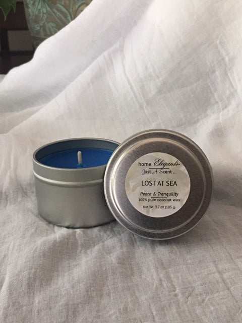 4oz Candle Tins - Fresh & Floral Scents - FREE SHIPPING